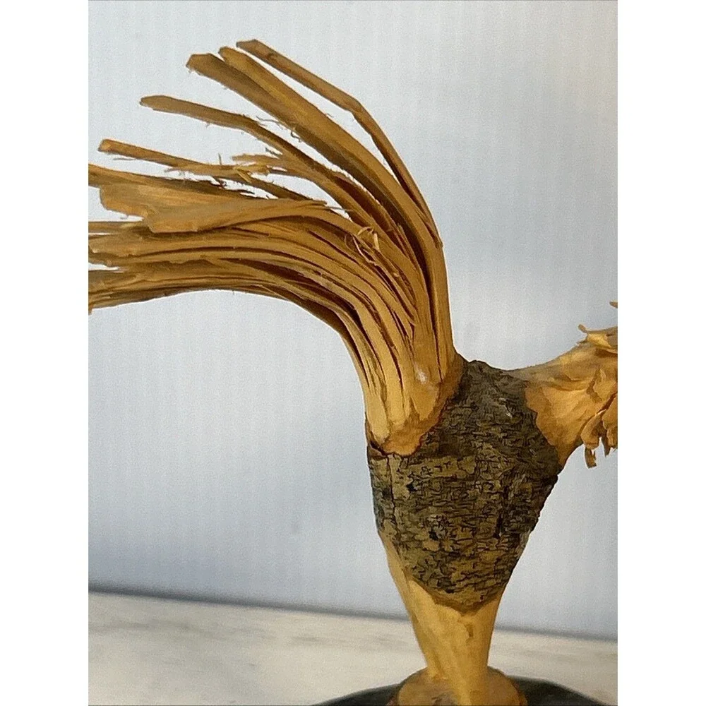 Hand Carved Wood Whittled 7